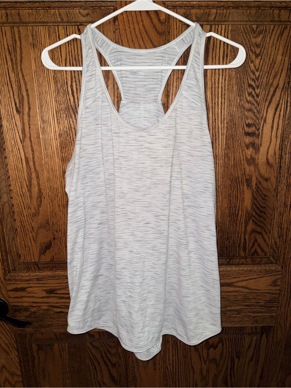 lululemon athletica Light Gray Heather Racerback Tank
